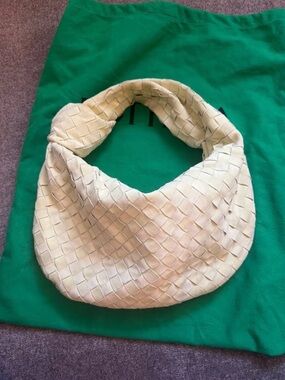 Bottega Veneta Teen Jodie in Lemon Wash Suede